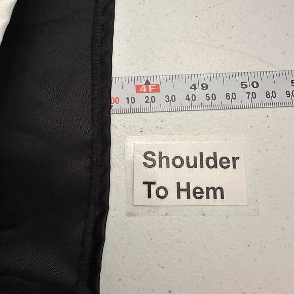 De Laru Womens Old Hollywood Strapless Gown Size 9/10 Art Deco Black White Dress - Picture 6 of 7